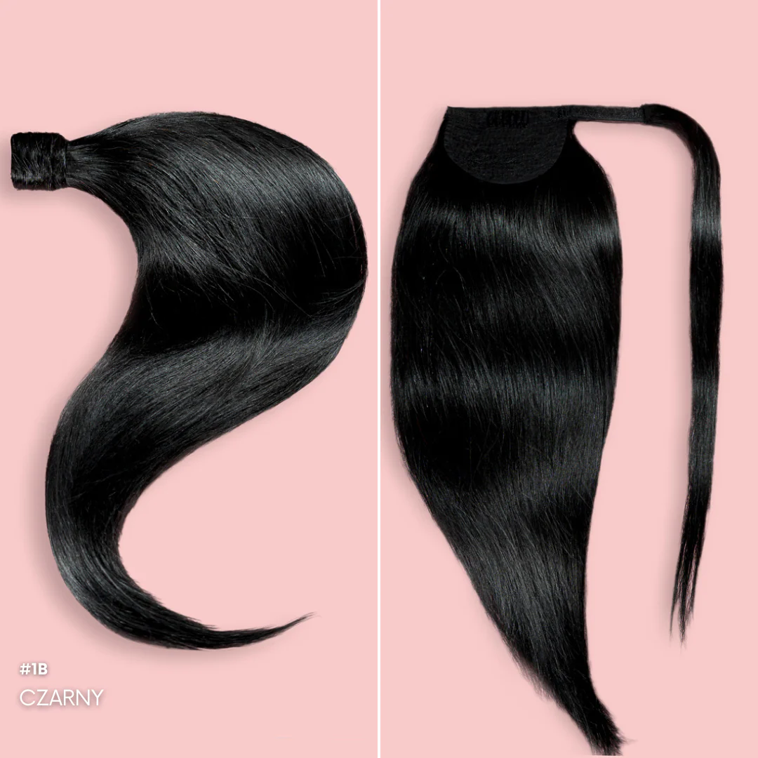 KUCYK NATURALNY 50-70 CM #NATURAL BLACK CZARNY - Image 5