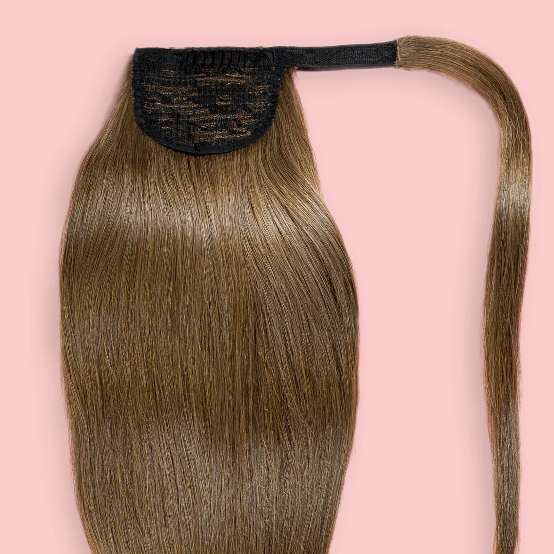 KUCYK NATURALNY 60-70 CM #8B NATURALNY BRĄZ - Image 3