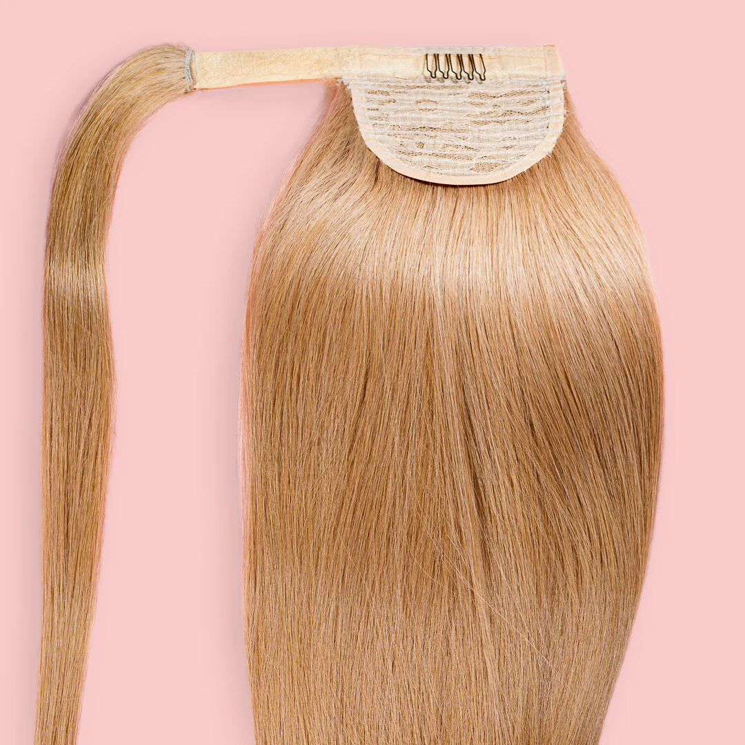 KUCYK NATURALNY 50-70 CM #20 i #14B BRZOSKWINIOWY RUDY - Image 3