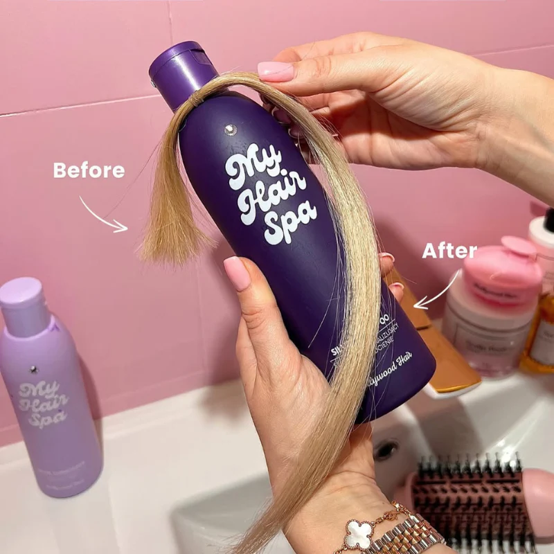 STOP ŻÓŁTYM WŁOSOM! Zestaw NO YELLOW | My Hair Spa 400ml + 400ml - Image 12