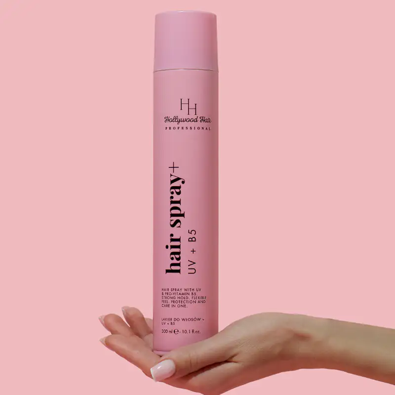 Profesjonalny lakier do włosów HairSpray+ z filtrem UV i prowitaminą B5 300 ml - Image 3
