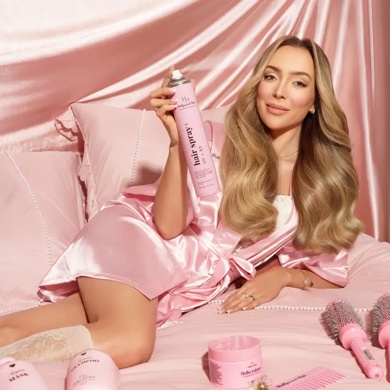 Profesjonalny lakier do włosów HairSpray+ z filtrem UV i prowitaminą B5 300 ml - Image 4