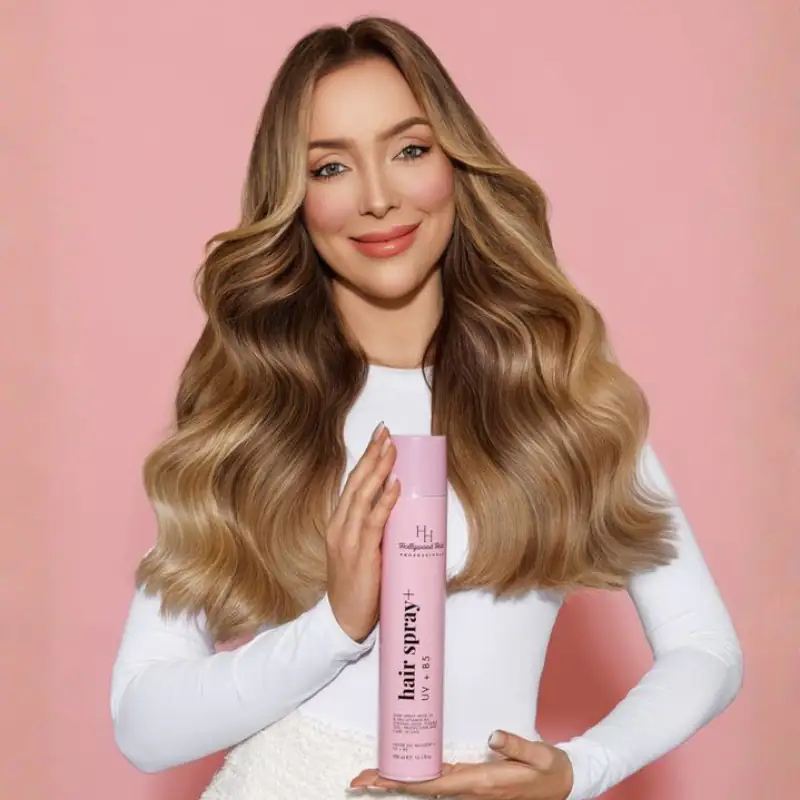 Profesjonalny lakier do włosów HairSpray+ z filtrem UV i prowitaminą B5 300 ml - Image 8