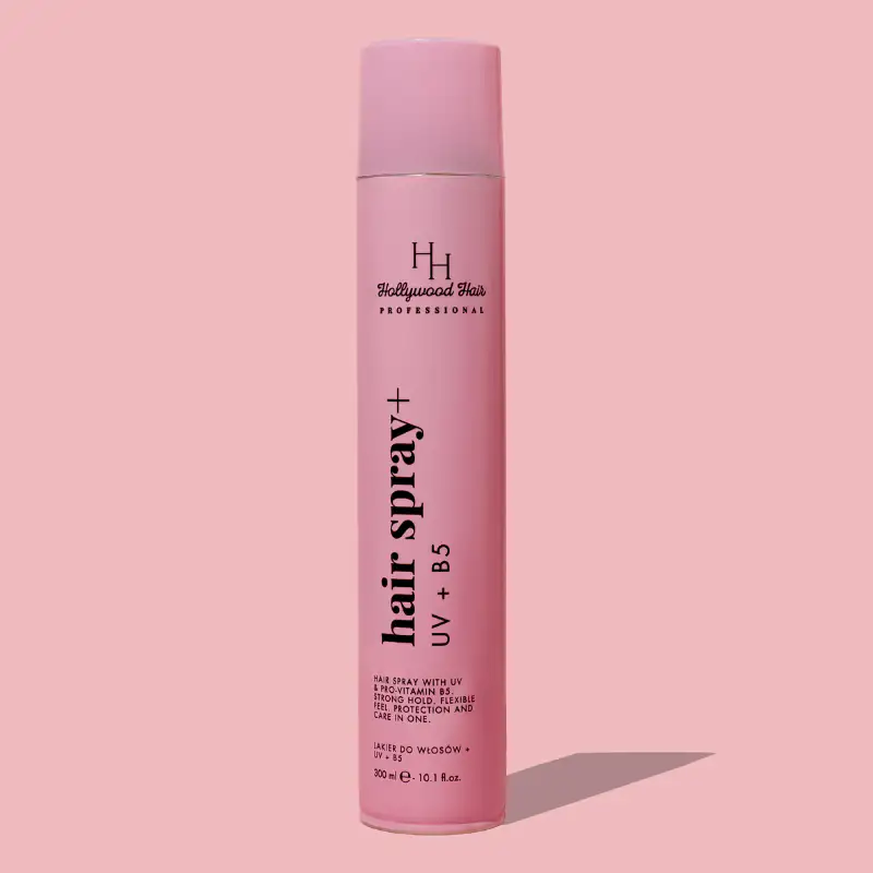 Profesjonalny lakier do włosów HairSpray+ z filtrem UV i prowitaminą B5 300 ml - Image 9