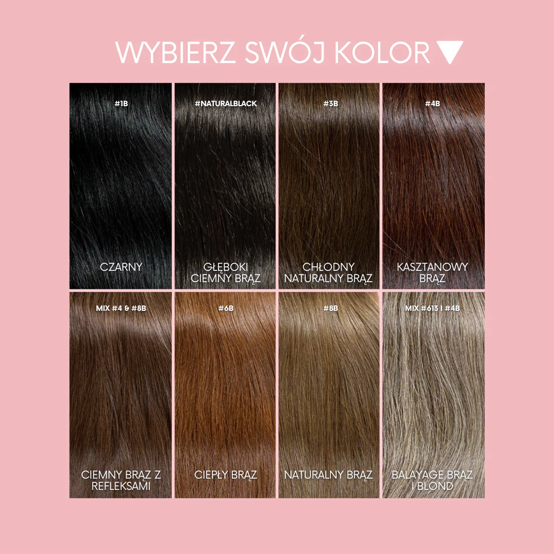 TOPPER NATURALNY CLIP IN DO ZAGĘSZCZANIE WŁOSÓW #20B BRZOSKWINIOWY BLOND - Image 8