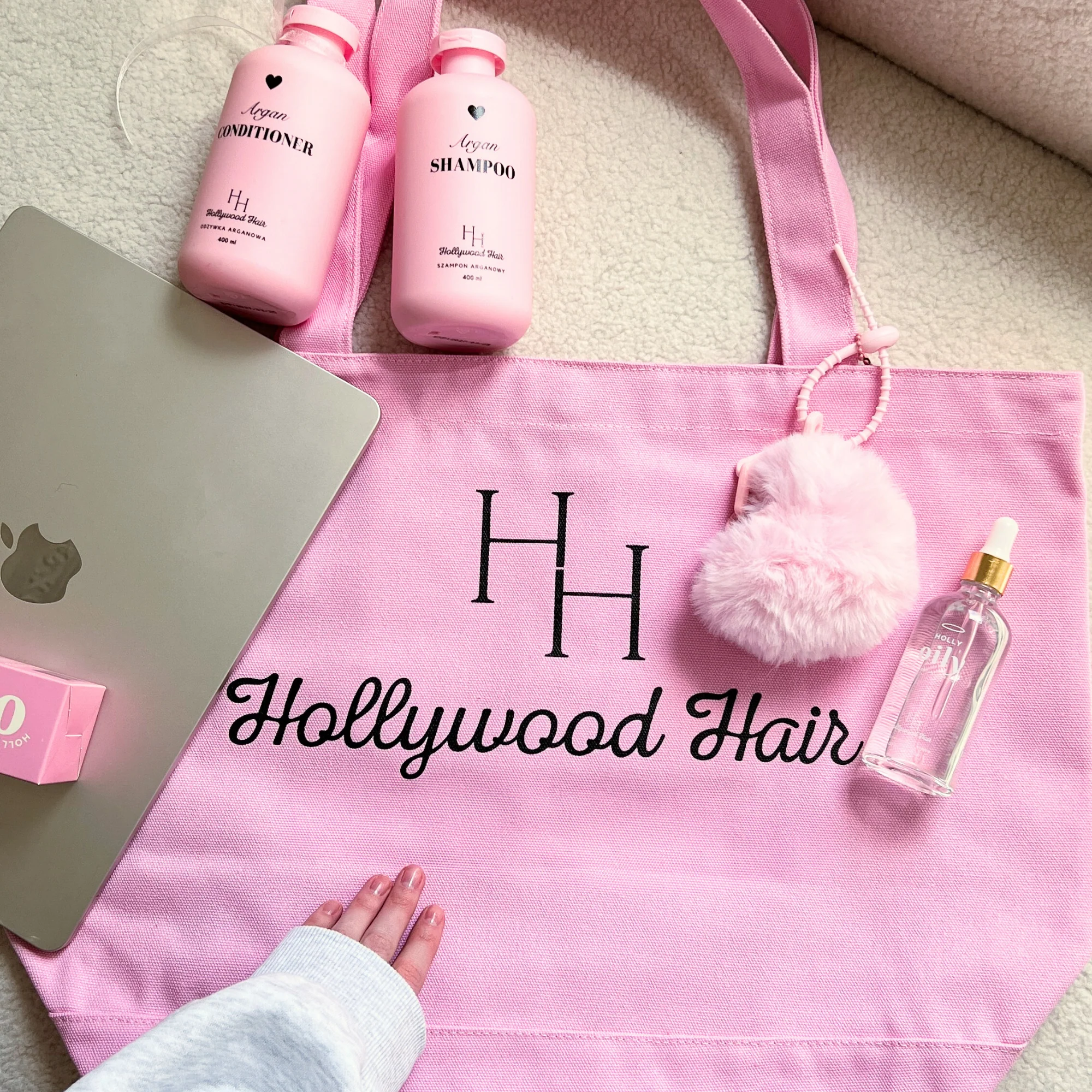 Pluszowy brelok w kształcie serca - Hollywood Hair - Image 6
