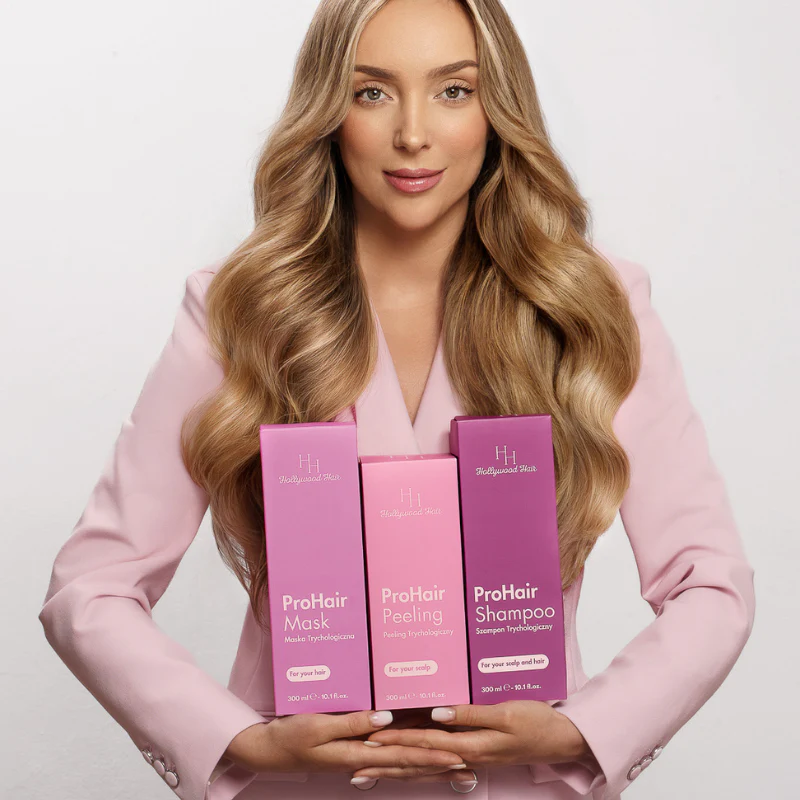 ProHair Trychologiczne Trio 3w1 – Peeling, Szampon i Maska z Keratyną i Imbirem - Image 3