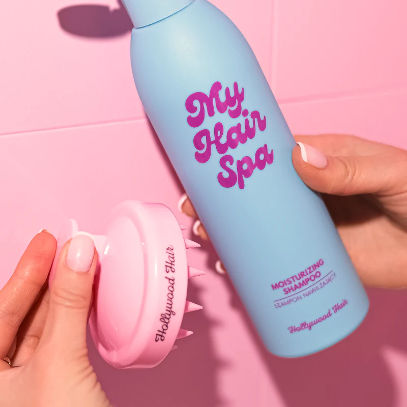 Szczotka/masażer do mycia głowy i peelingu Hollywood Hair - Image 5